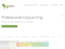 Tablet Screenshot of inkharmony.com